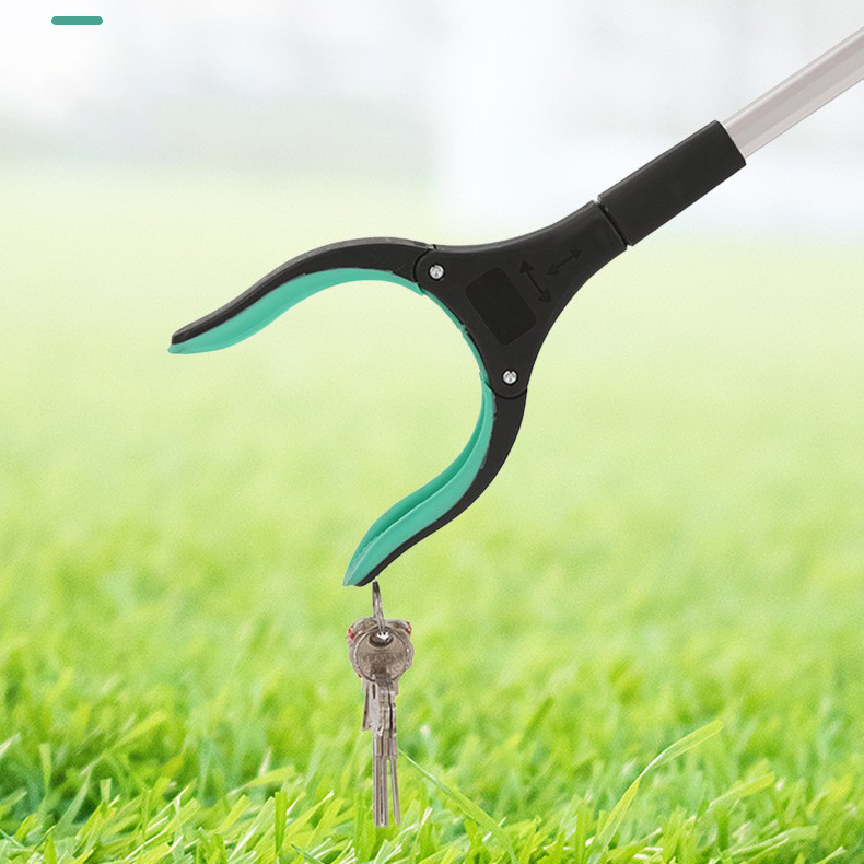 Magnetic Foldable Litter Picker with Rotating Head